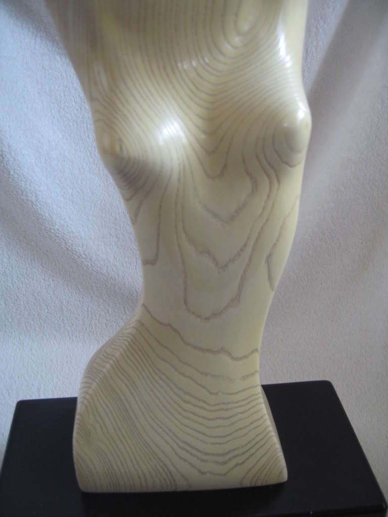 Mid-Century Modern Heifetz Sculptural Female Form Table Lamp