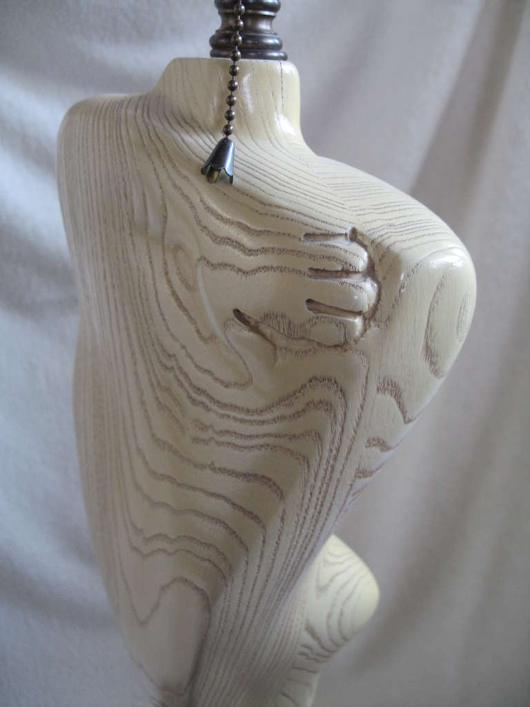 Mid-20th Century Heifetz Sculptural Female Form Table Lamp