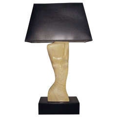 Heifetz Sculptural Female Form Table Lamp