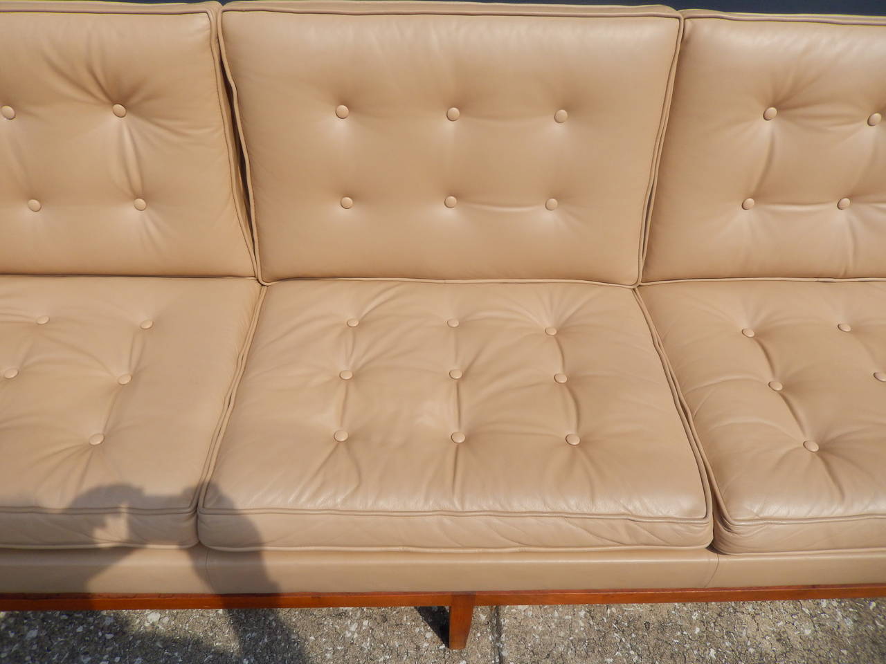 Mid-Century Modern Knoll Associates Armless Sofa