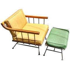 Richard McCarthy Lounge Chair and Footstool