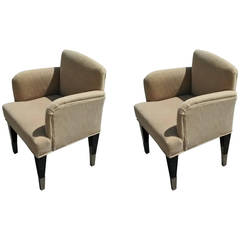Pair of Angelo Donghia Armchairs