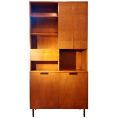 Vintage Bert England for Johnson Furniture Company Wall Cabinet