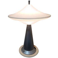 Vintage Disney UFO Saucer Lamp