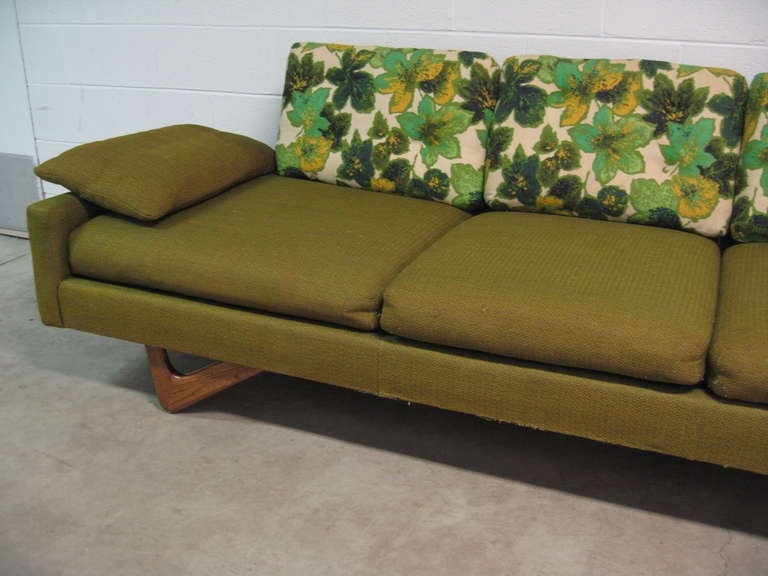 Mid-20th Century Adrian Pearsall Style Sofa by Danielson-Hanson