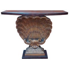 Grosfeld House Shell Form Console Table