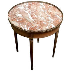 Vintage Casard-Romano Louis XVI Style Bouillotte Table