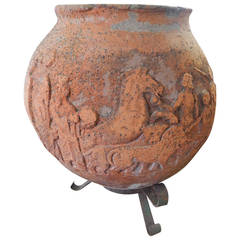 Ancient Etruscan Wine Storage Vessel