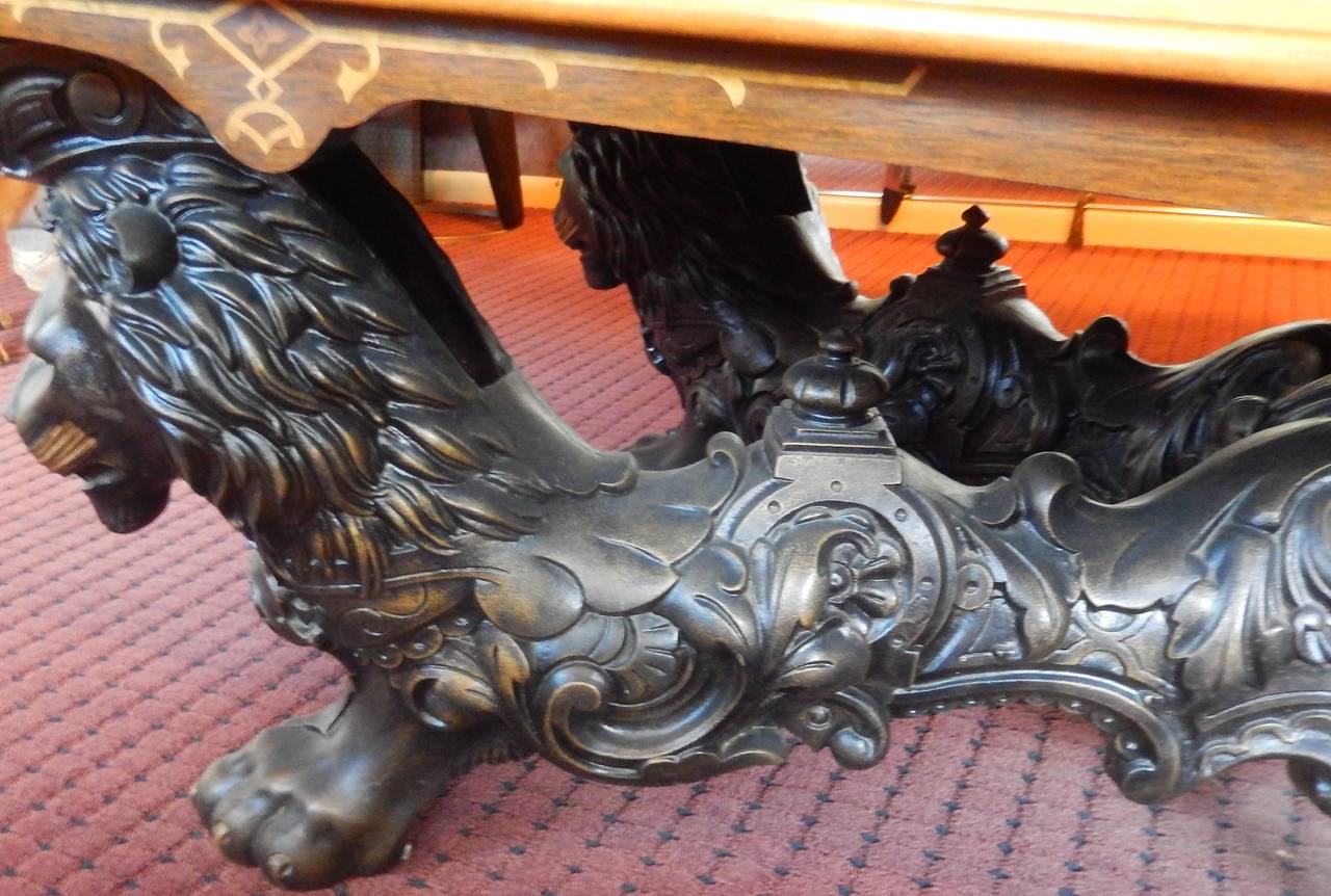 Late Victorian Brunswick Balke Monarch Model Billiard Table