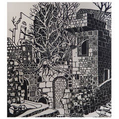 David Erez Embossed Lithograph