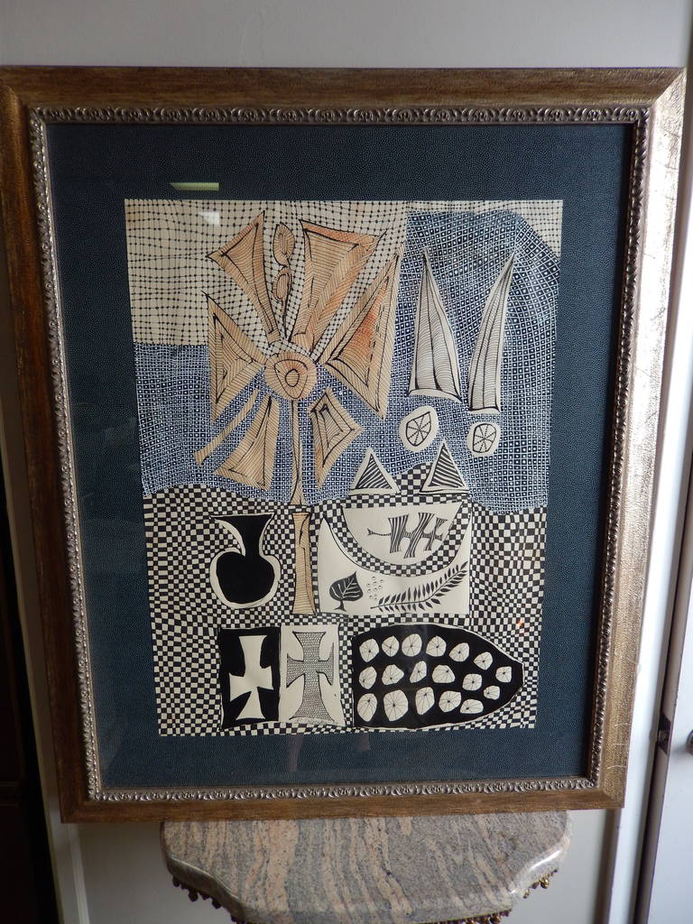 Raymond Toloczko Signed Original Ink on Paper