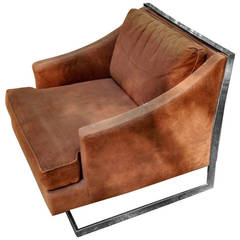 Milo Baughman for Thayer Coggin Cantilevered Armchair