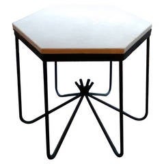 Vintage Jean Royere Hirondelle Side Table