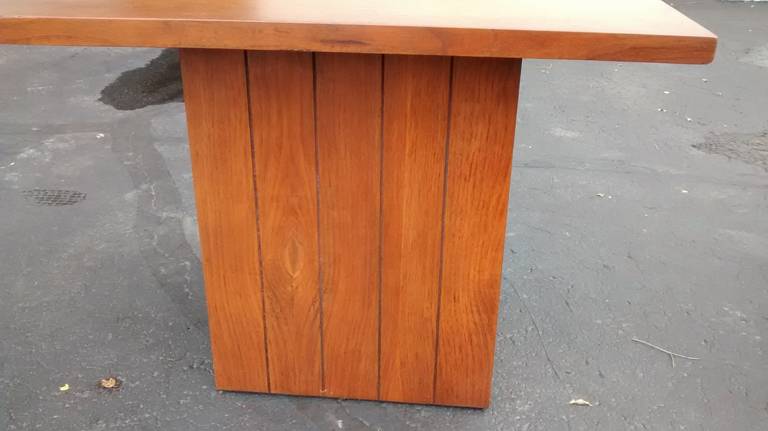 Pair of Lane Walnut End Tables, circa 1967 For Sale 4