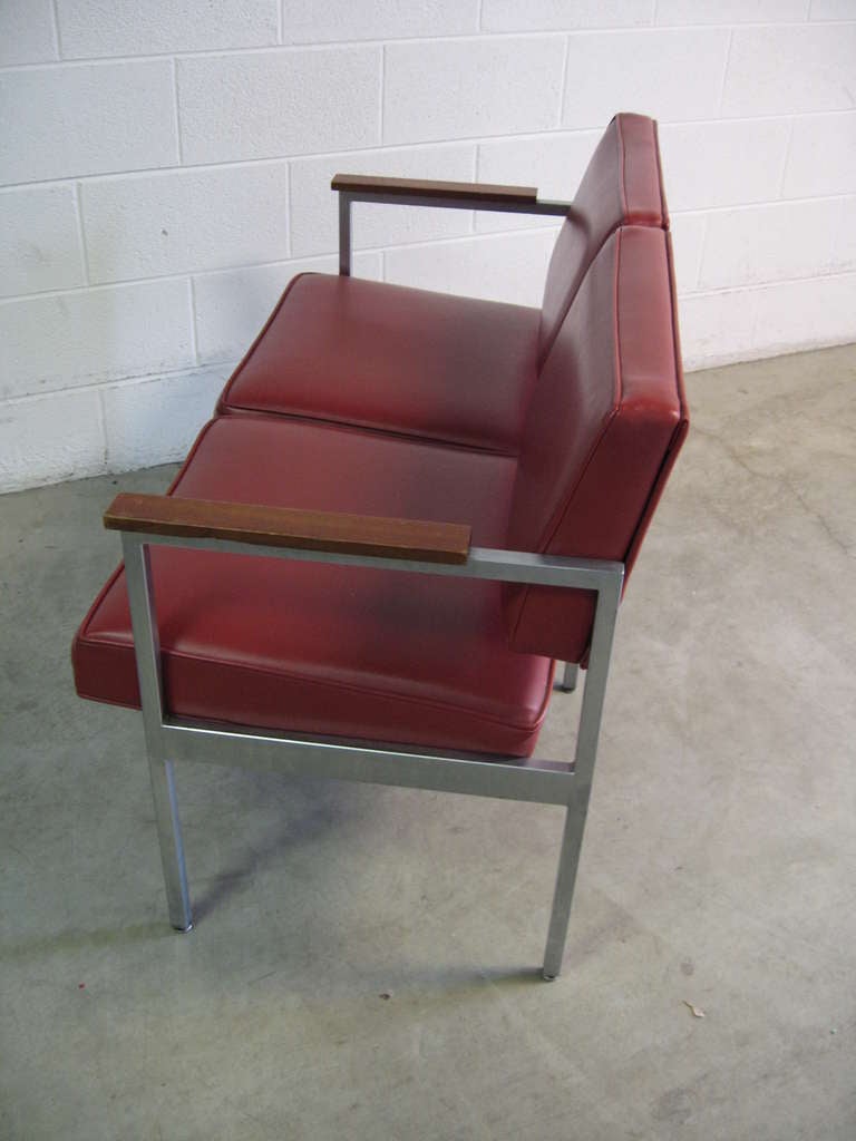 Mid-20th Century Steelcase Settee or Loveseat