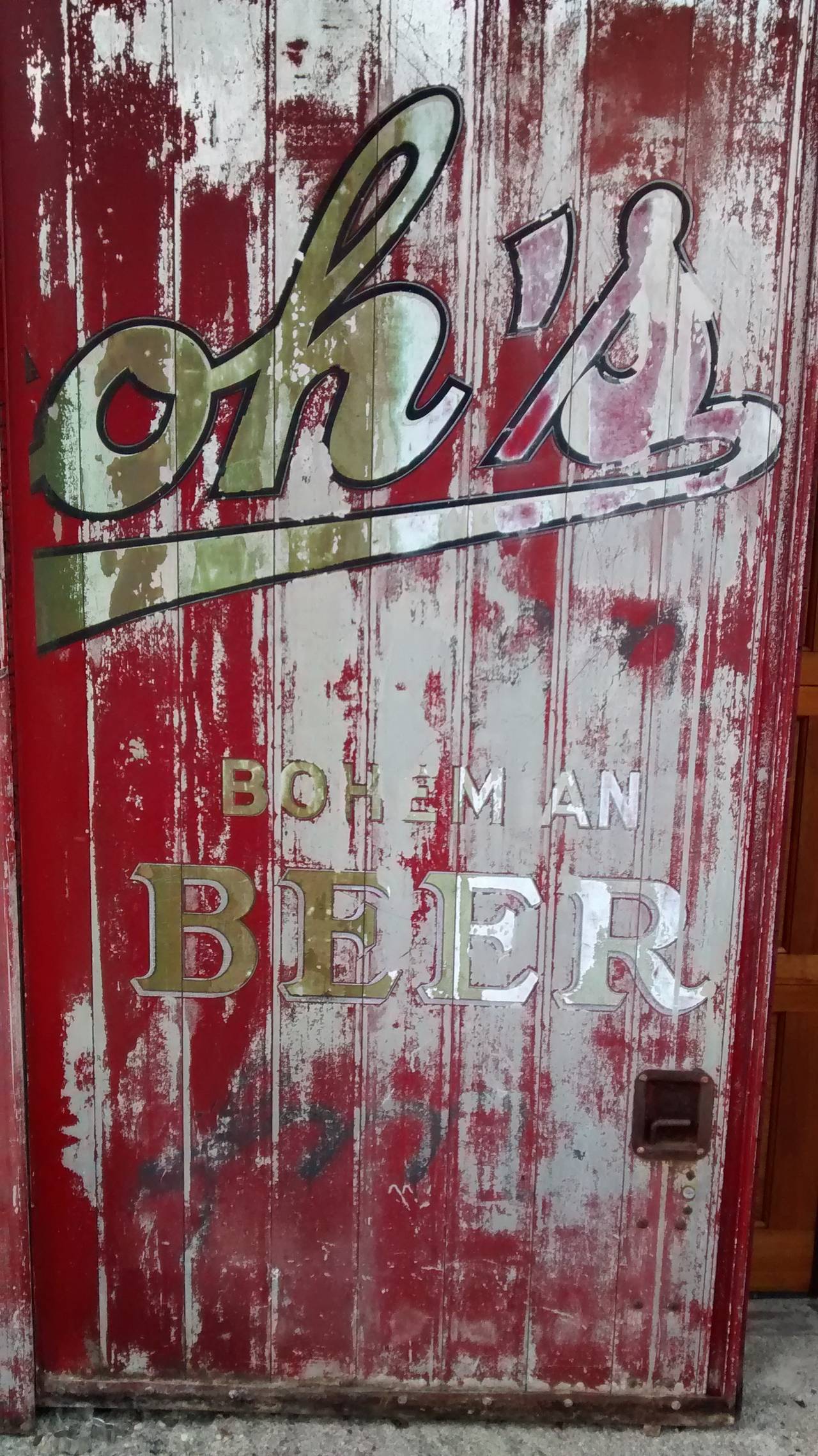 vintage truck door signs