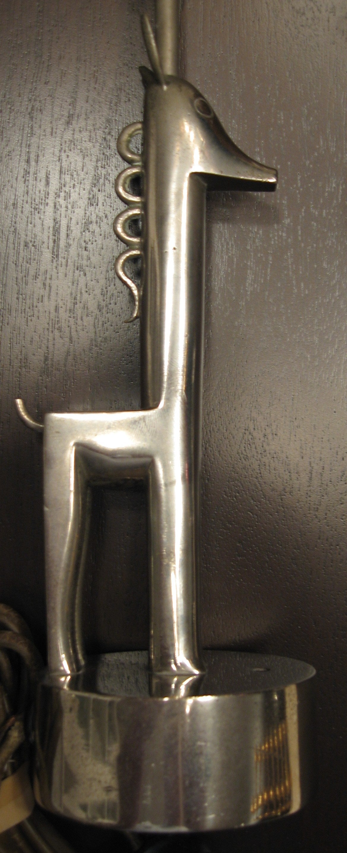 Signed Hagenauer Giraffe Form Table Lamp