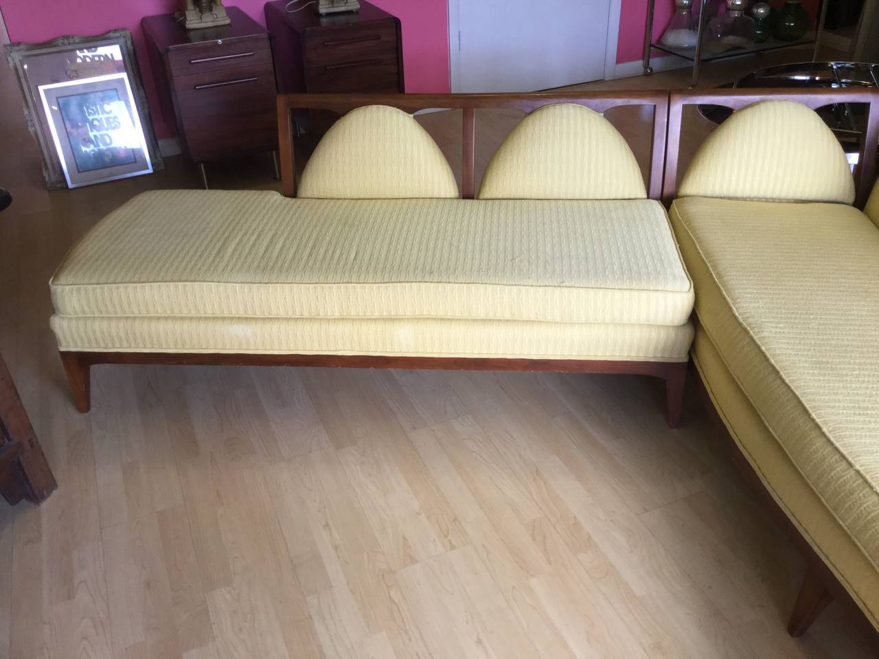 20th Century Custom Sofa in the Style of Tommi Parzinger For Sale