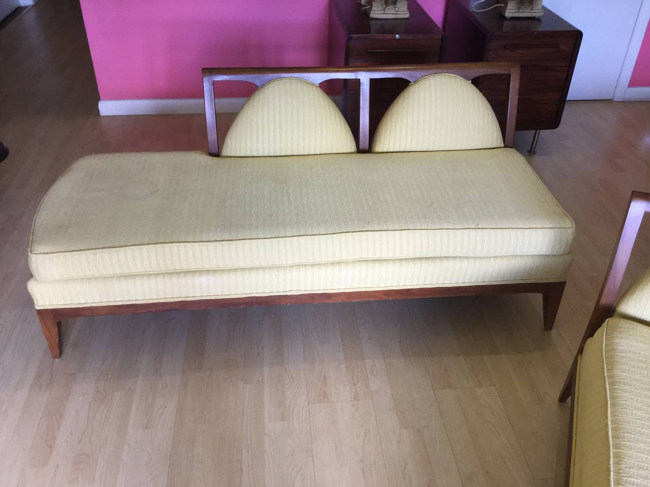 Custom Sofa in the Style of Tommi Parzinger For Sale 3