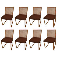 Set of Eight Harvey Probber Chairs