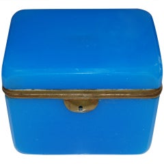 Stunning 19th Century French Opaline Box