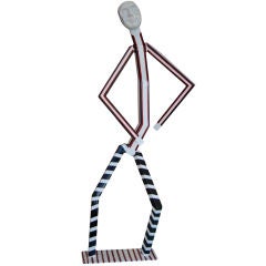 Signed Whimsical Sculpture By Roy Carter