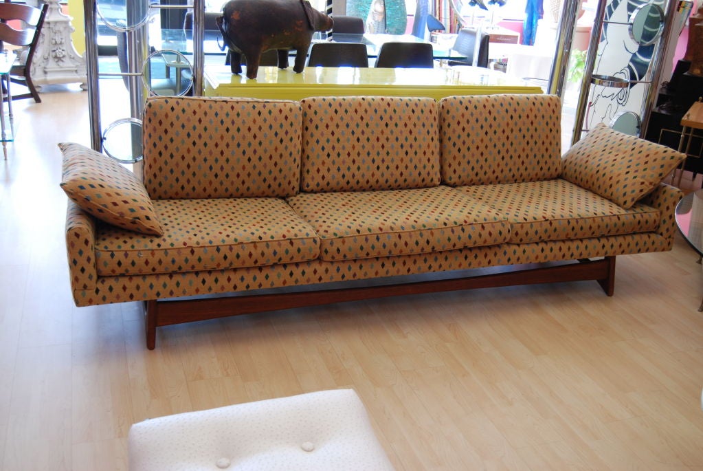 Wood Adrian Pearsall Gondola sofa- Pair Available