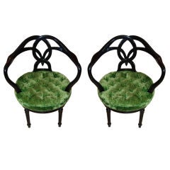 ELEGANT AND INTERESTING DESIGNED SIDE CHAIRS