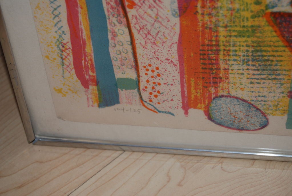 American SIGNED AND NUMBERED ROBERT NATKIN LITHOGRAPH