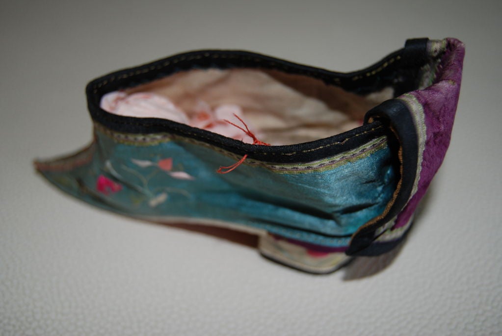 Collection Of 19th Century Chinese Embroidered Shoes 4