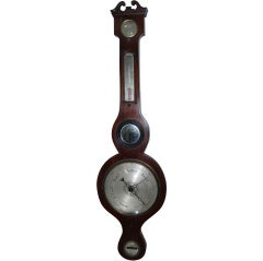 19TH CENTURY BAROMETER BY W.MARTINELLI AND SON