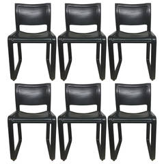 Six Matteo Grassi Dining Chairs 2