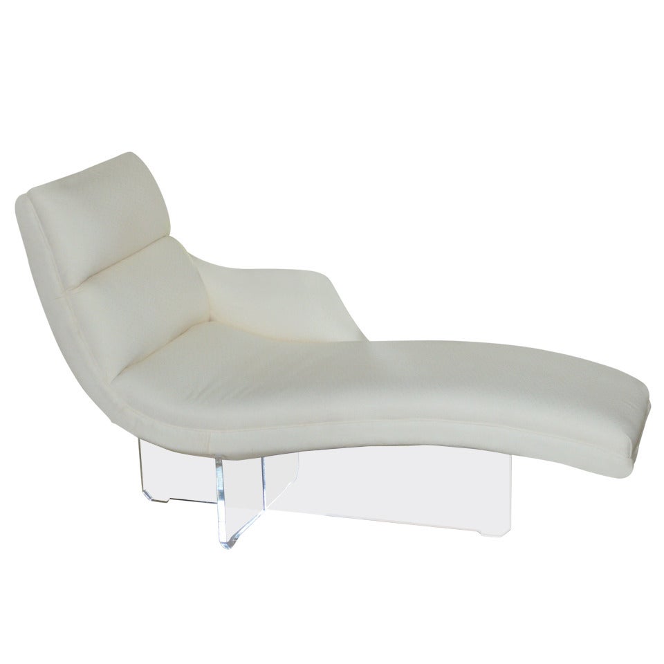 Vladimir Kagan Erica Chaise Longue Model 6910-L