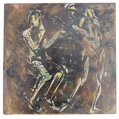Modernistic Philip and Kelvin Laverne Wall Plaque