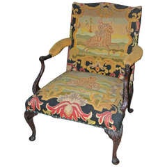Superberb Early 19th Century English Library Armchair