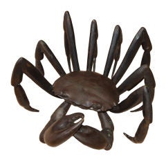 Colossal  Bronze Crab Sculpture