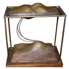 SIGNED RON BENNETT BRONZE SCULPTURE