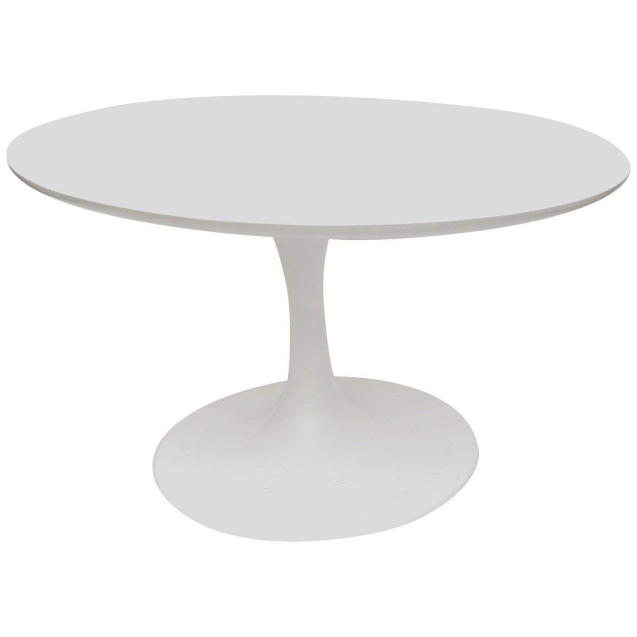 Vintage Original Eero Saarinen for Knoll Oval Low Side or Cocktail Tulip Table