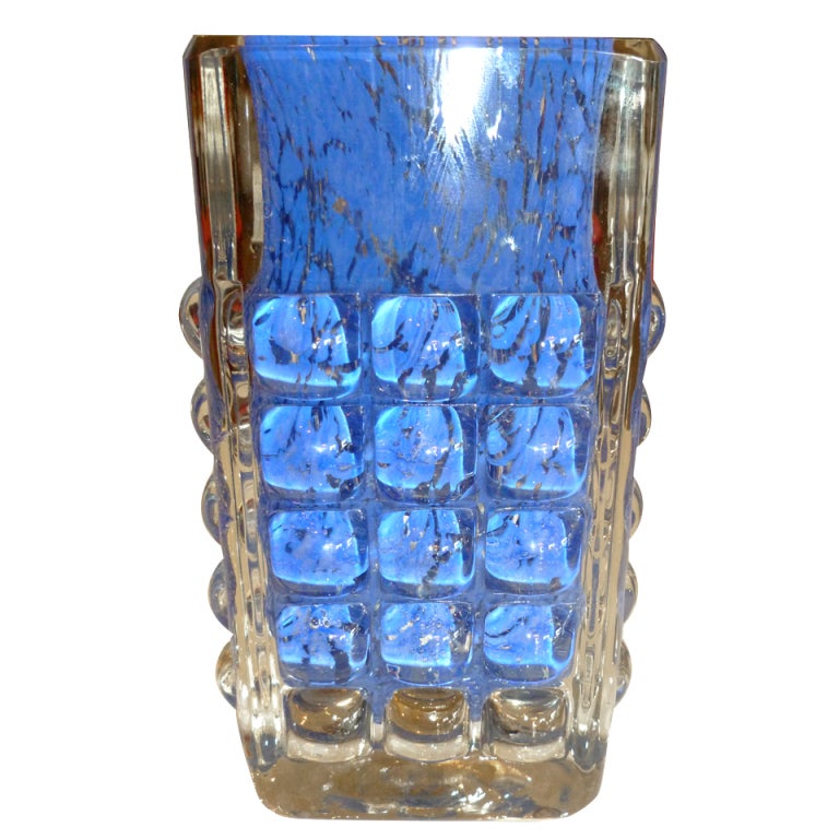 Stunning Signed Obscure German Luscious Glass Vessel/Vase at 1stdibs