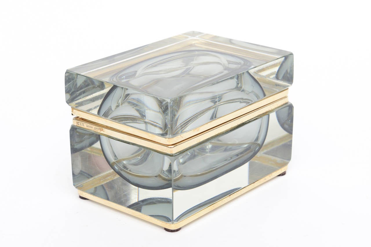 murano glass box