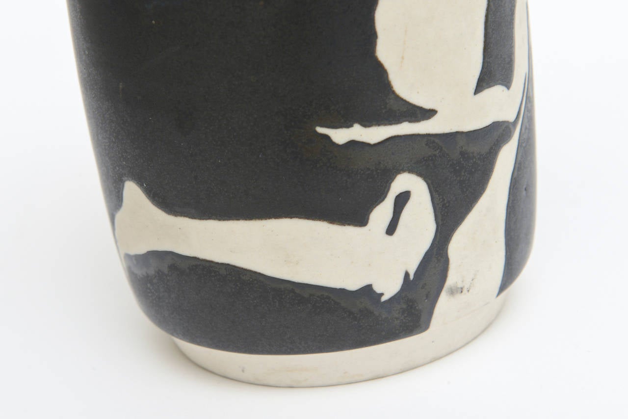 Mid-20th Century Fabulous Vintage Rare Erotic and Sensual Ceramic Vase