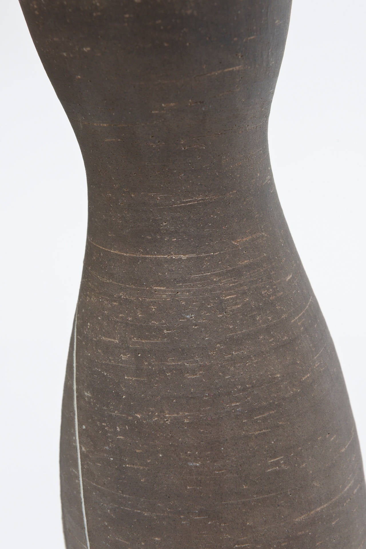 French Miro Inspired Mid-Century Ceramic Vase or Vessel Sculpture 1