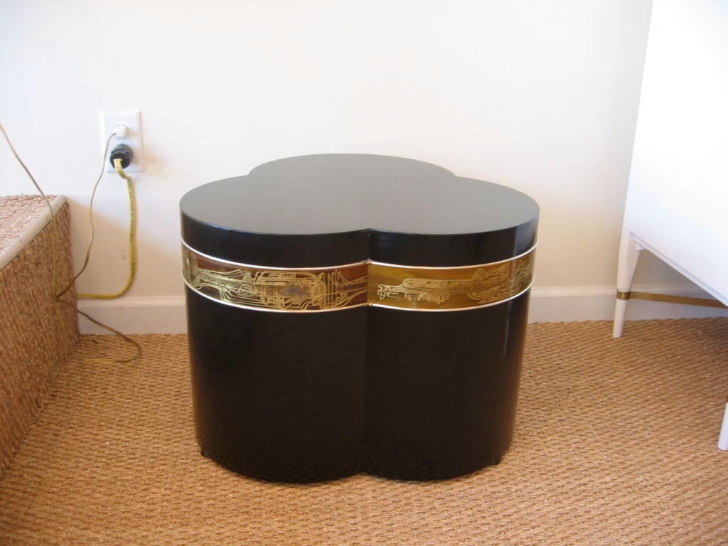 Pair of Free Form Mastercraft/Bernard Rhone Side Tables