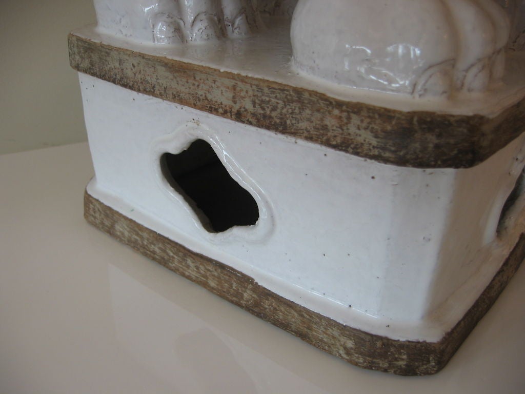 Porcelain Ceramic Elephant Lamp 4