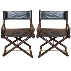 Pair of Campaign X Director's Chair / SATURDAY SALE