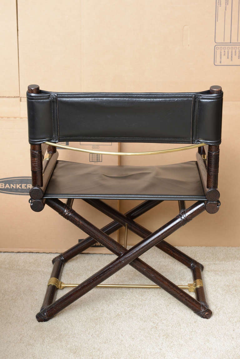 Pair of Campaign X Director's Chair / SATURDAY SALE In Excellent Condition In North Miami, FL