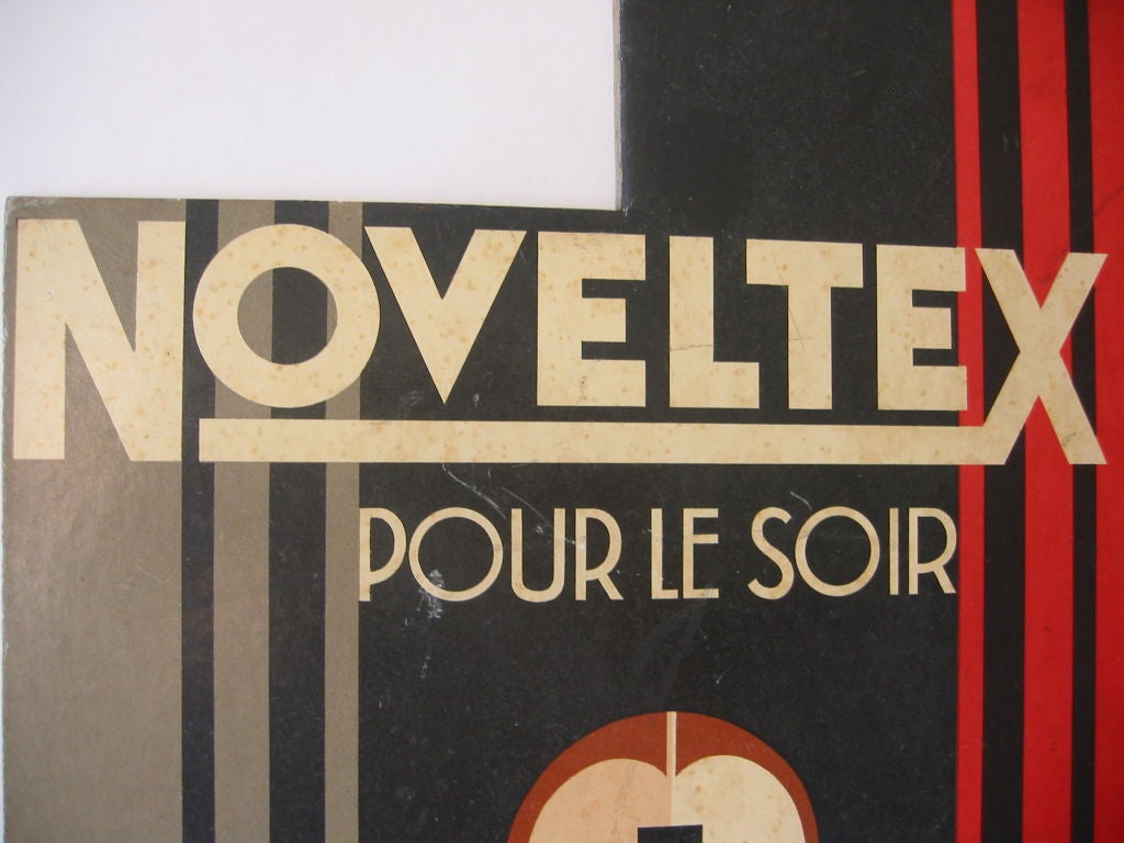 Art Deco Noveltex Maquette Painting by Sepo 3