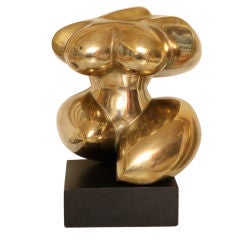Stunning and Sensual Bronze Sculpture Entitled Fertility Goddess