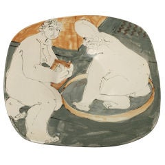 Sensational And Artful Picasso Inspired Ceramic Object/Plate