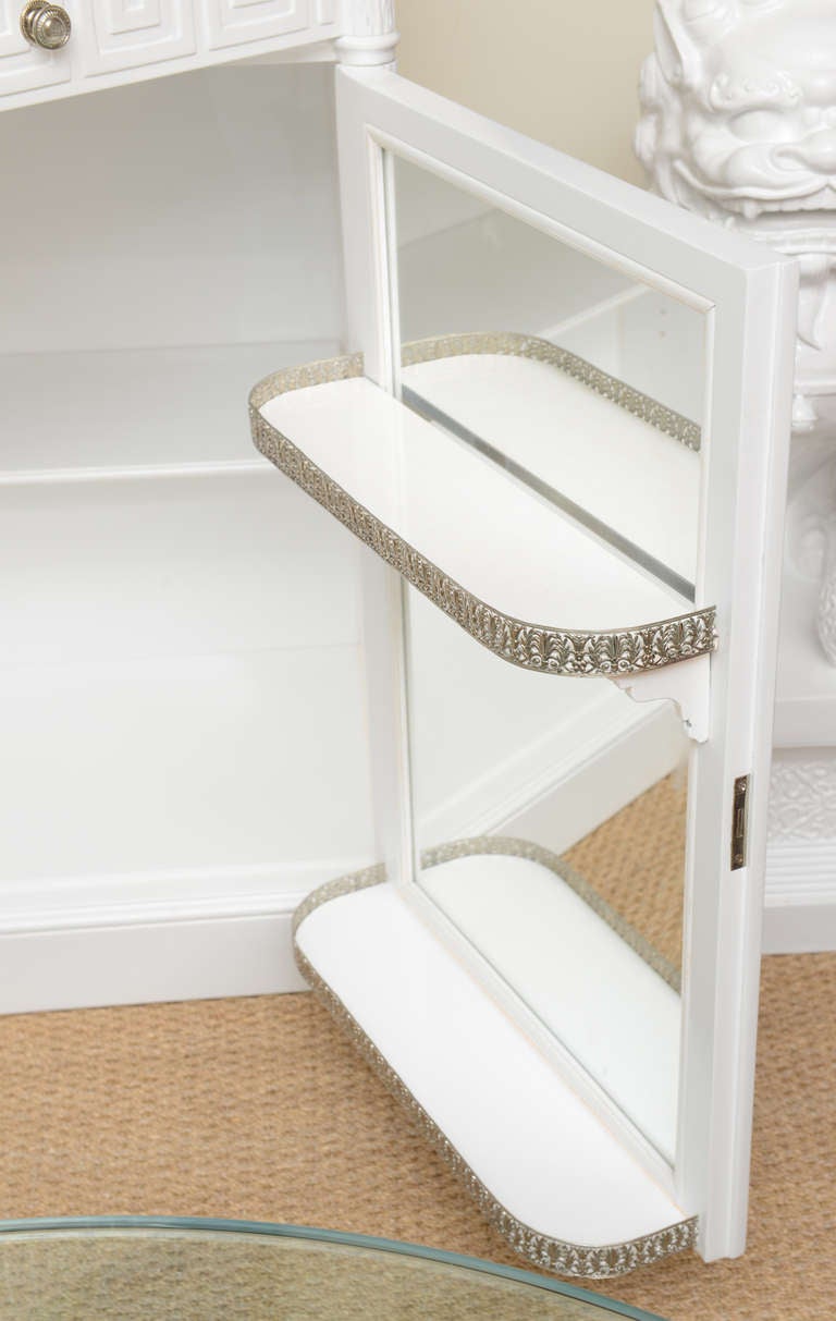 Fabulous Greek Key Dry Bar at 1stdibs